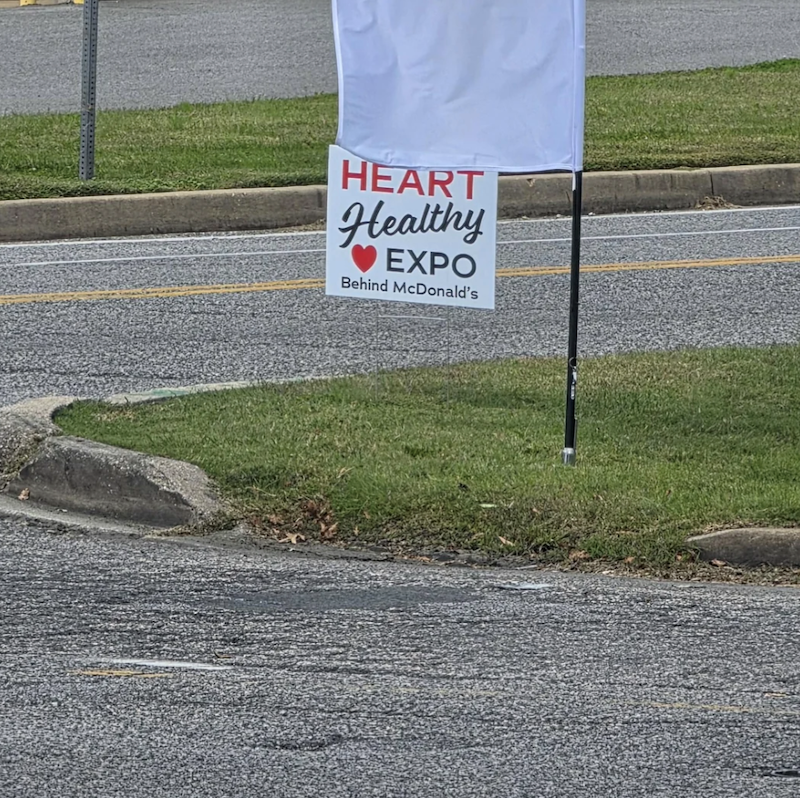 HEART Healthy EXPO Behind McDonald's