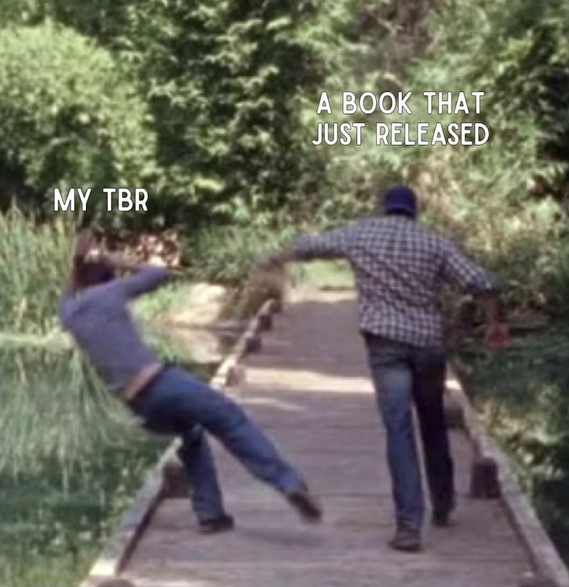MY TBR A BOOK THAT JUST RELEASED