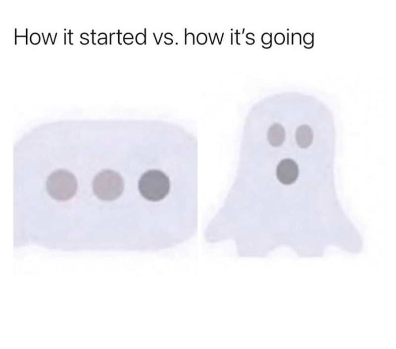 How it started vs. how it's going