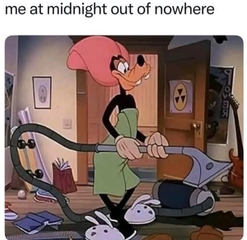 me at midnight out of nowhere.