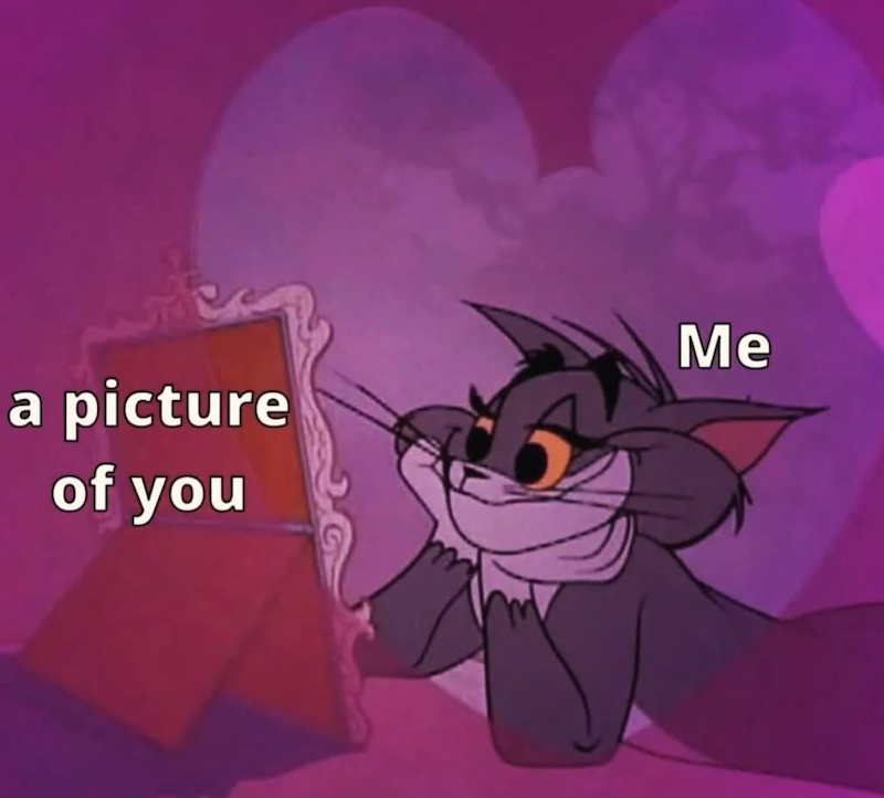 a picture of you Me