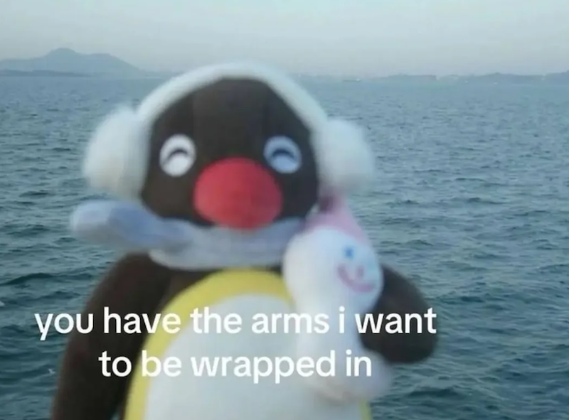 you have the arms i want to be wrapped in