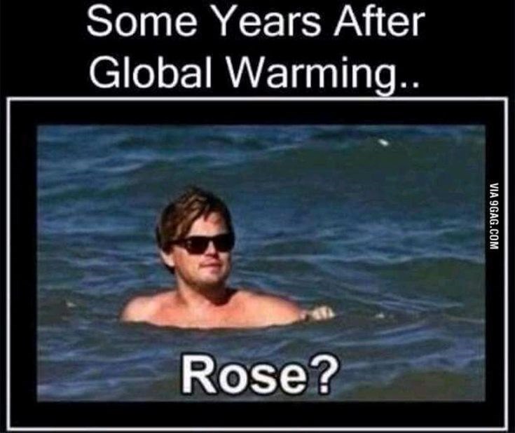 Some Years After Global Warming.. Rose? VIA 9GAG.COM