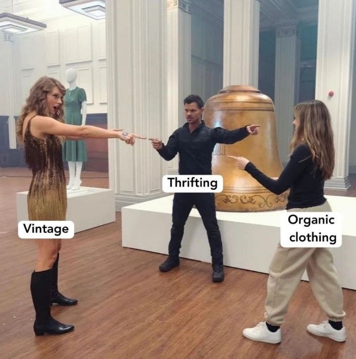 Vintage Thrifting Organic clothing