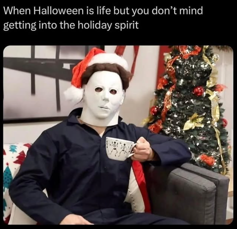 When Halloween is life but you don't mind getting into the holiday spirit