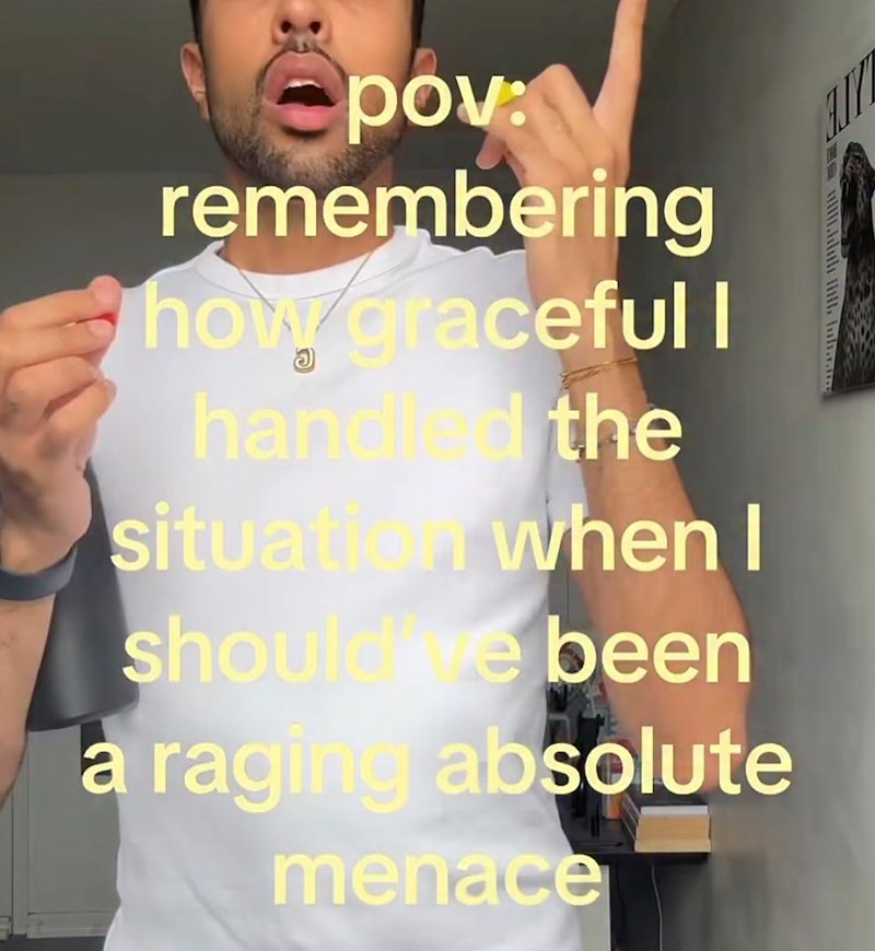 pov remembering how graceful I J handled the situation when I should've been a raging absolute menace