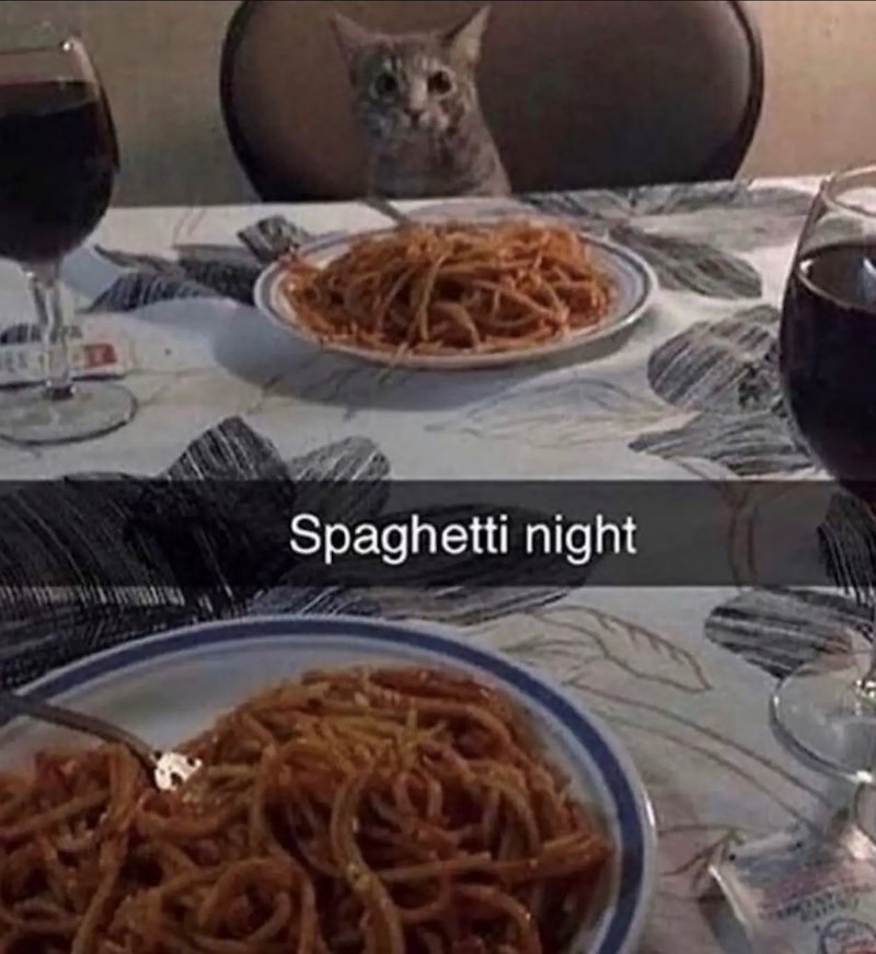 Spaghetti night