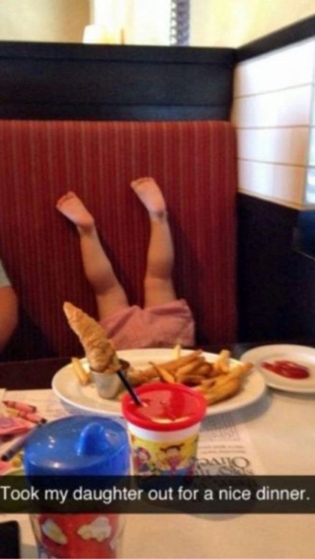 Took my daughter out for a nice dinner.