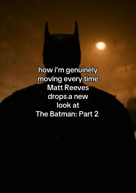 how i'm genuinely moving every time Matt Reeves drops a new look at The Batman: Part 2