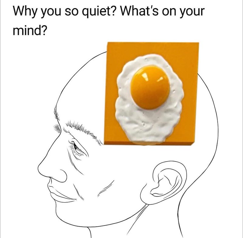 Why you so quiet? What's on your mind?