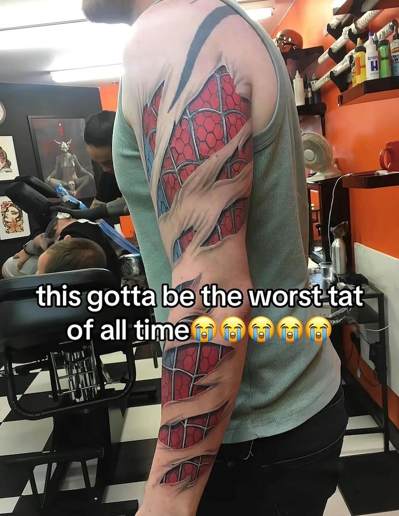 this gotta be the worst tat of all time SIMO
