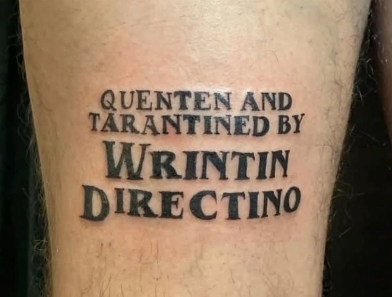 QUENTEN AND TARANTINED BY WRINTIN DIRECTINO