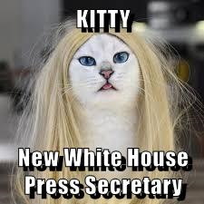 KITTY New White House Press Secretary