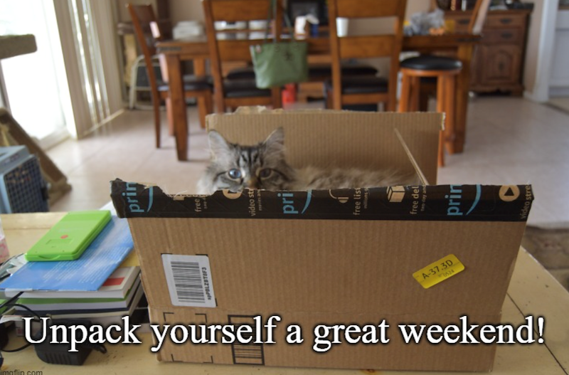 prin pri imaflin.com A-37.30 524 Unpack yourself a great weekend!
