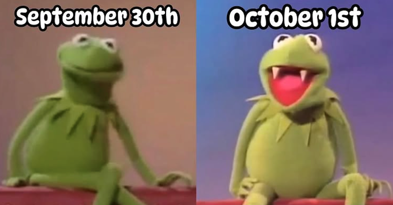 September 30th October 1st