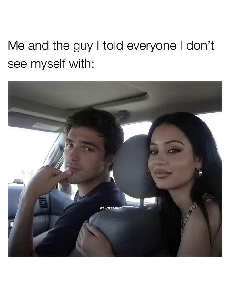 Me and the guy I told everyone I don't see myself with: @Girlzzzclub