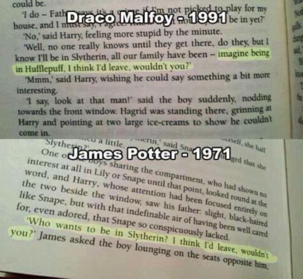 could be. if I'm not picked to play for my 1991 be in yet? I do-Fath Draco Malfoy house, and I must 'No,' said Harry, feeling more stupid by the minute. Well, no one really knows until they get there, do they, but I know I'll be in Slytherin, all our family have been - imagine being in Hufflepuff, I think I'd leave, wouldn't you?" "Mmm,' said Harry, wishing he could say something a bit more interesting. 1 say, look at that man!" said the boy suddenly, nodding towards the front window. Hagrid was