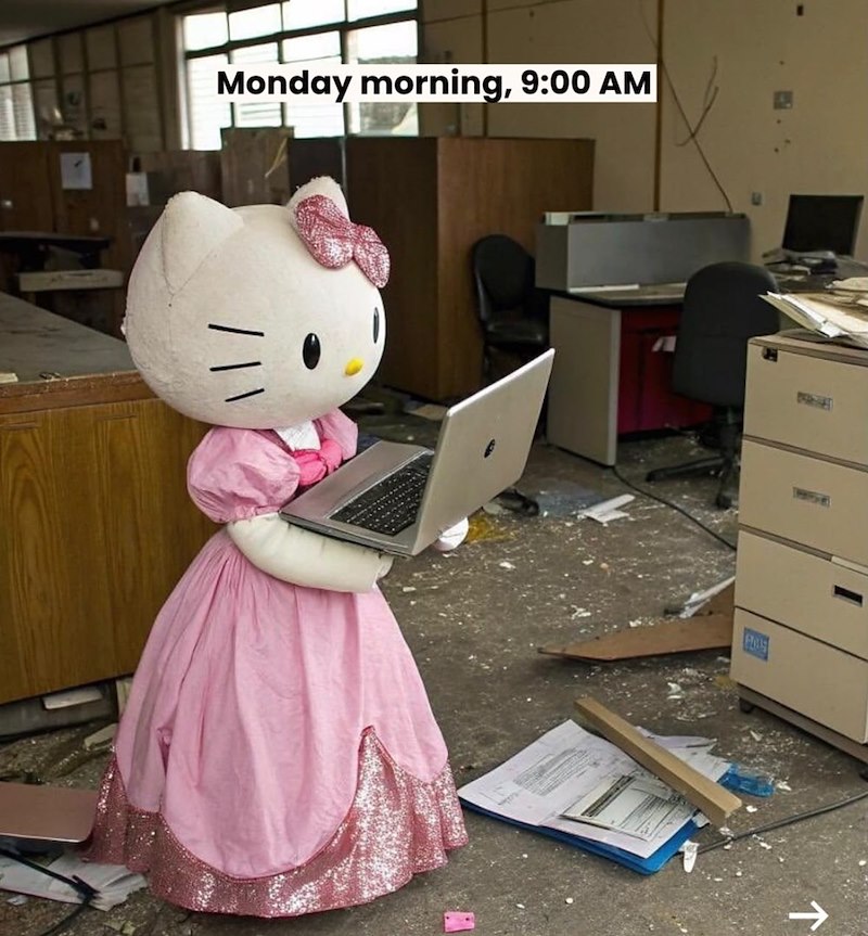 Monday morning, 9:00 AM PLUS