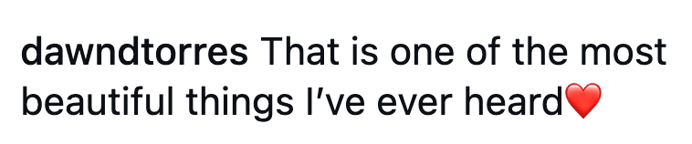 dawndtorres That is one of the most beautiful things I've ever heard❤