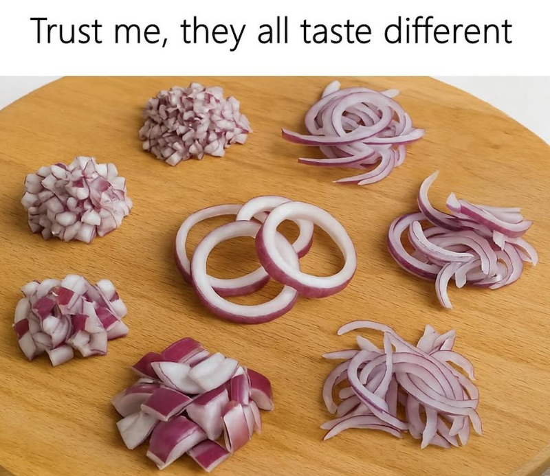 Trust me, they all taste different