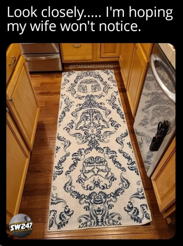 Look closely..... I'm hoping my wife won't notice. SW247 @STARWARS24SEVEN กร