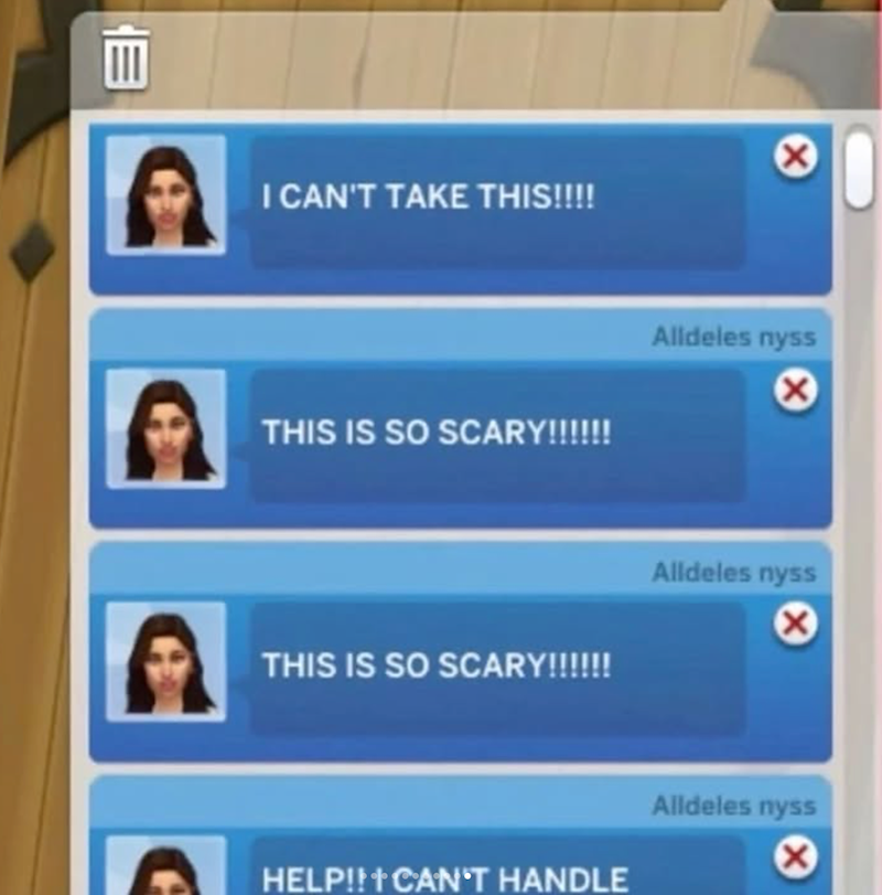 B I CAN'T TAKE THIS!!!! THIS IS SO SCARY!!!!!! Alldeles nyss THIS IS SO SCARY!!!!!! Alldeles nyss HELP!!+ CAN'T HANDLE Alldeles nyss
