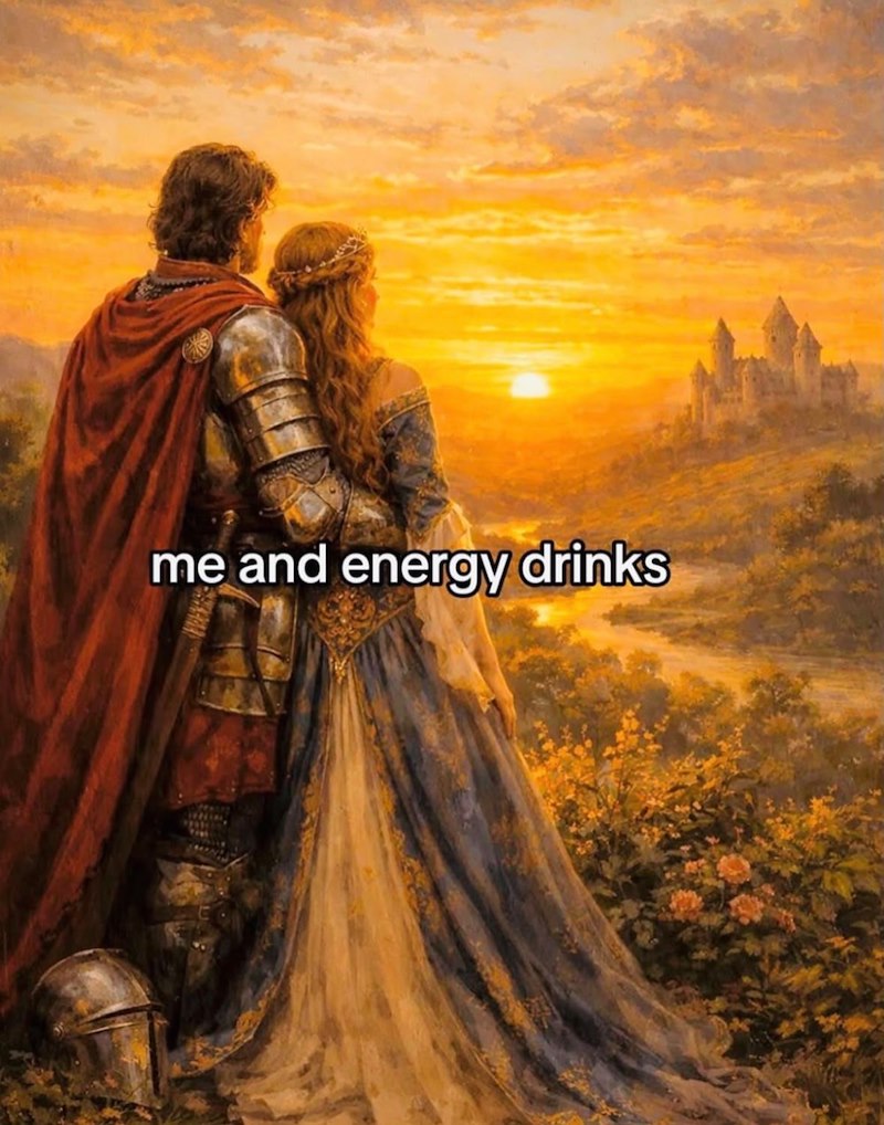 me and energy drinks