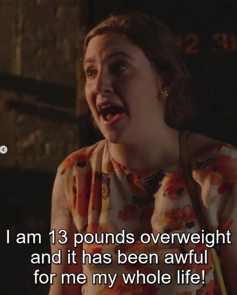 231 I am 13 pounds overweight and it has been awful for me my whole life!