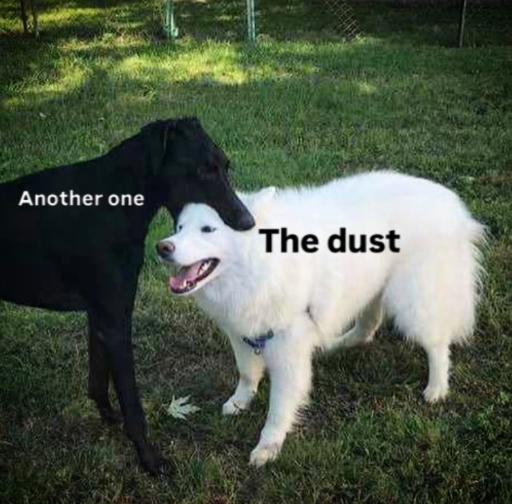 Another one The dust