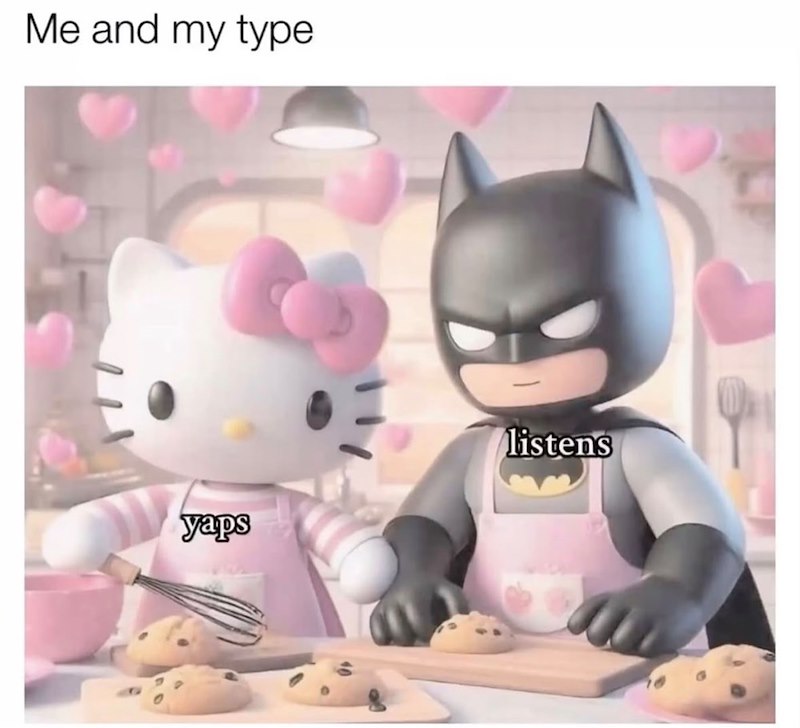 Me and my type D yaps listens