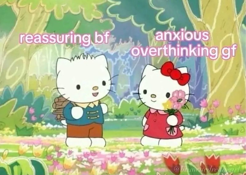 reassuring bf 2 anxious overthinking gf !! @brunemedredgel