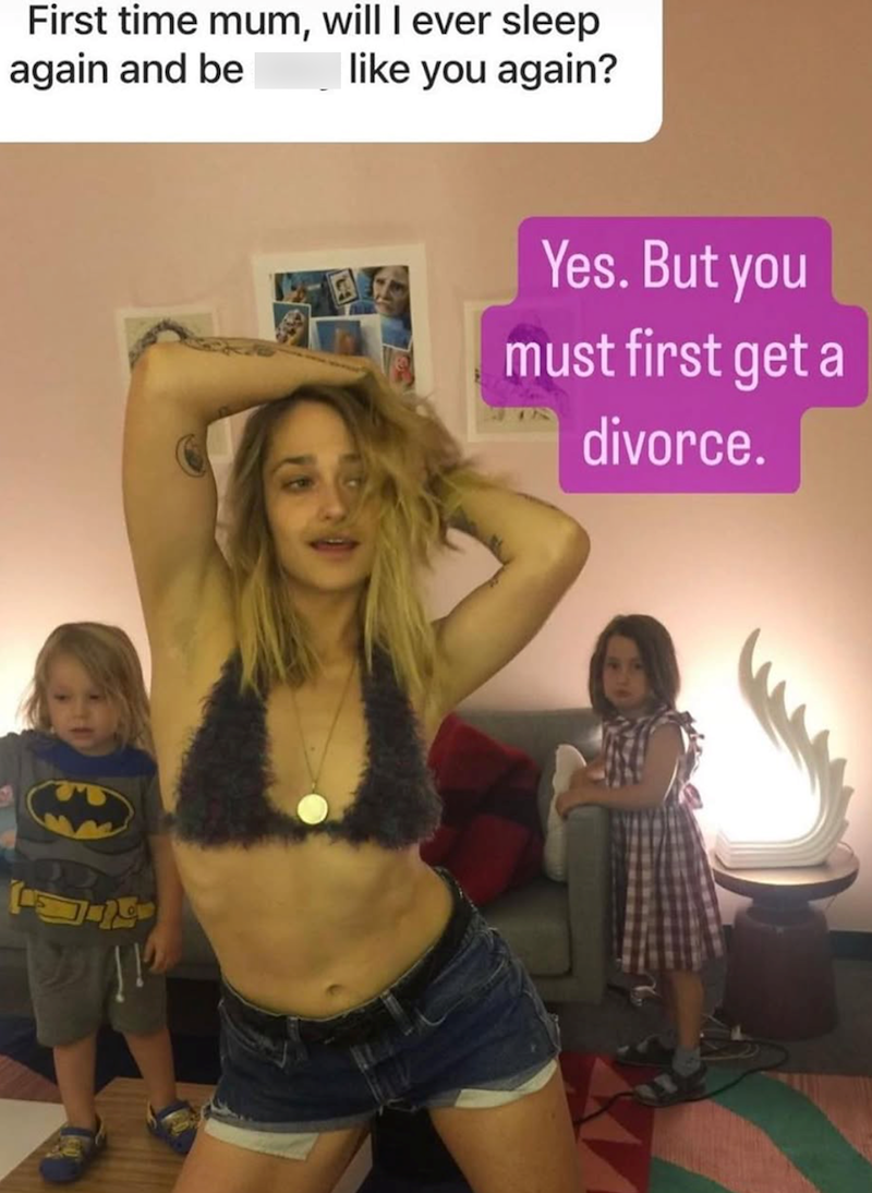 First time mum, will I ever sleep again and be like you again? Yes. But you must first get a divorce.