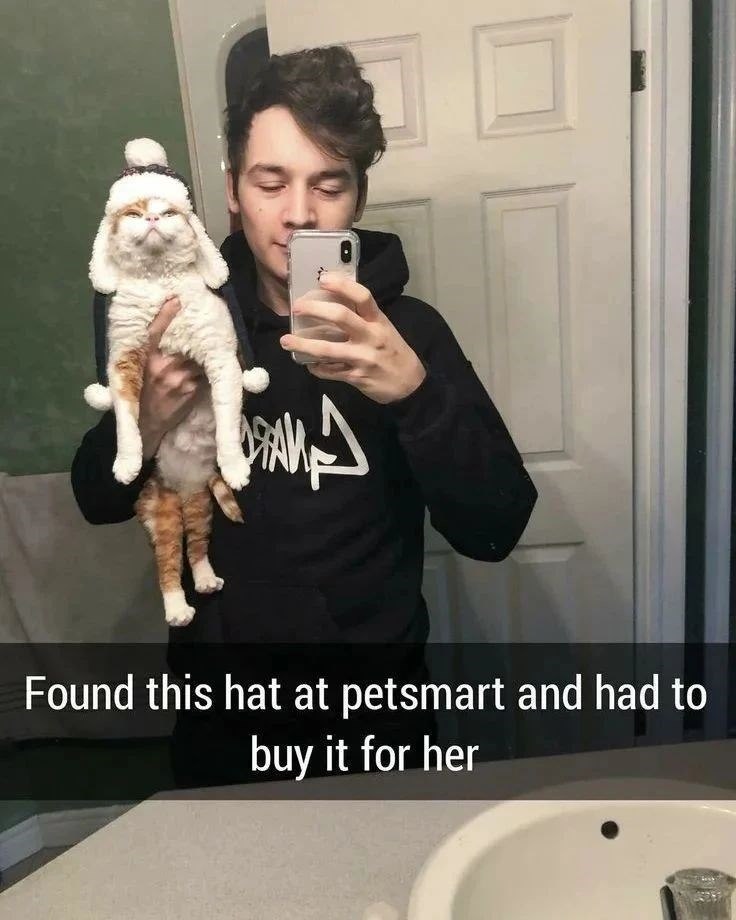 Found this hat at petsmart and had to buy it for her