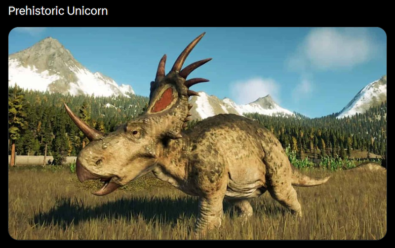Prehistoric Unicorn