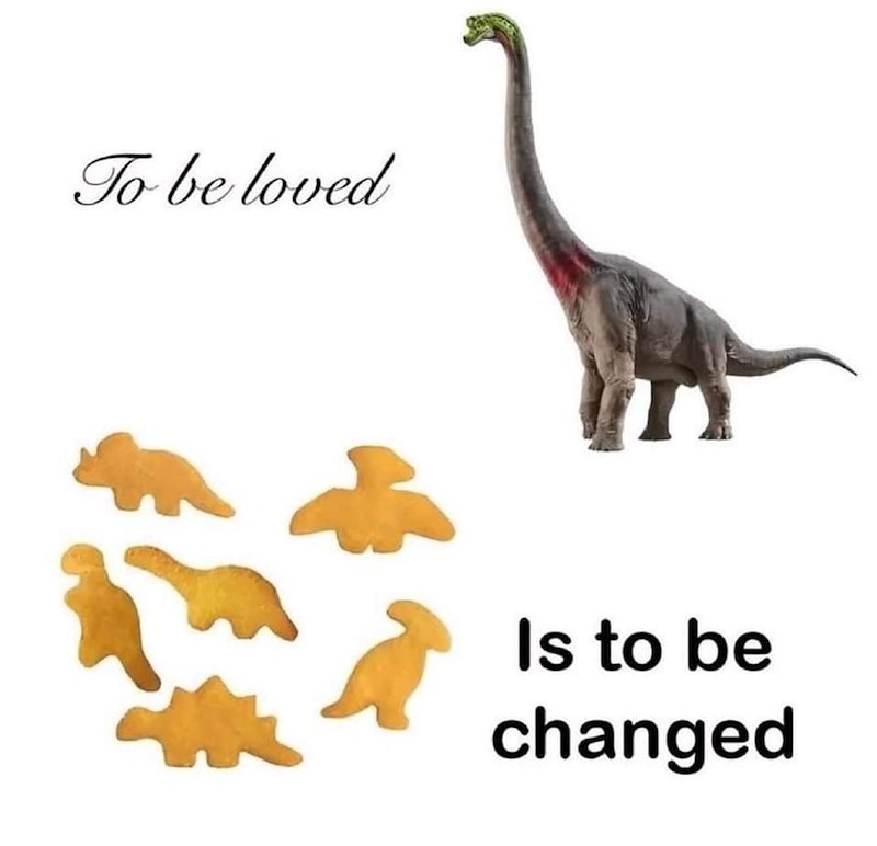 To be loved Is to be changed