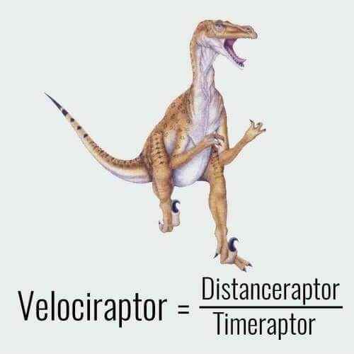 Distanceraptor Velociraptor = Timeraptor
