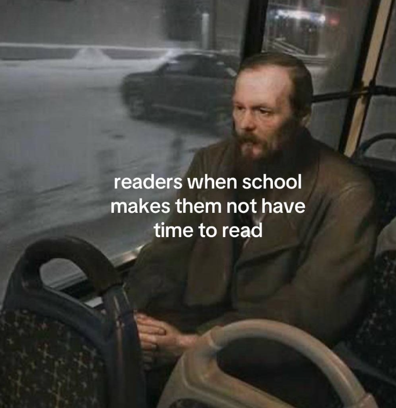 readers when school makes them not have time to read