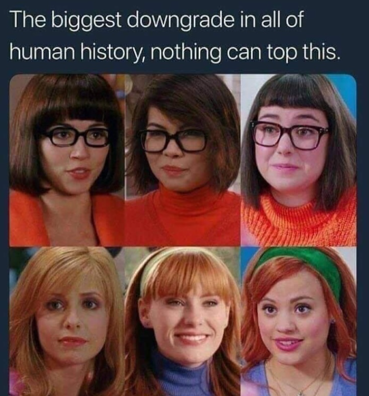 The biggest downgrade in all of human history, nothing can top this.