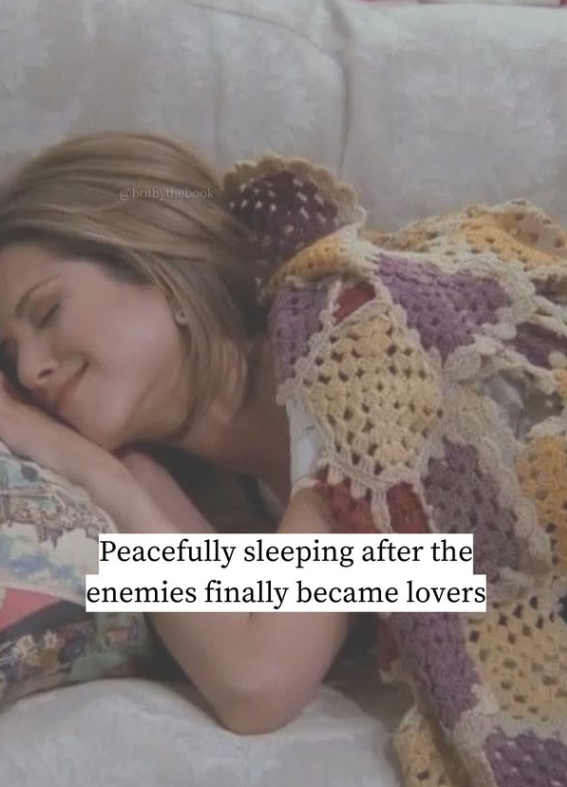 @britbythebook Peacefully sleeping after the enemies finally became lovers