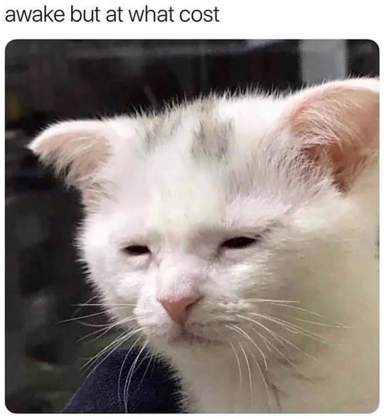 awake but at what cost