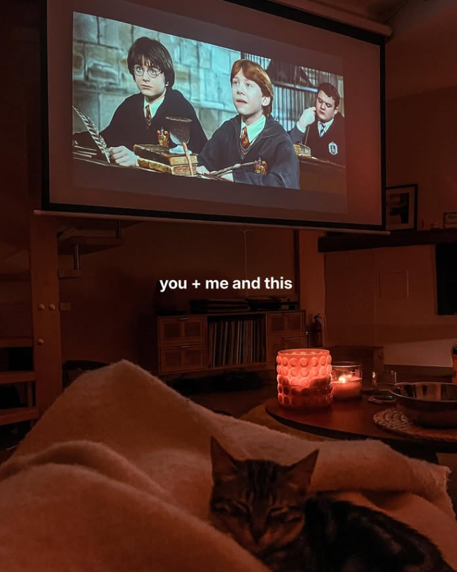 you + me and this