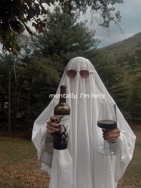 mentally, I'm here