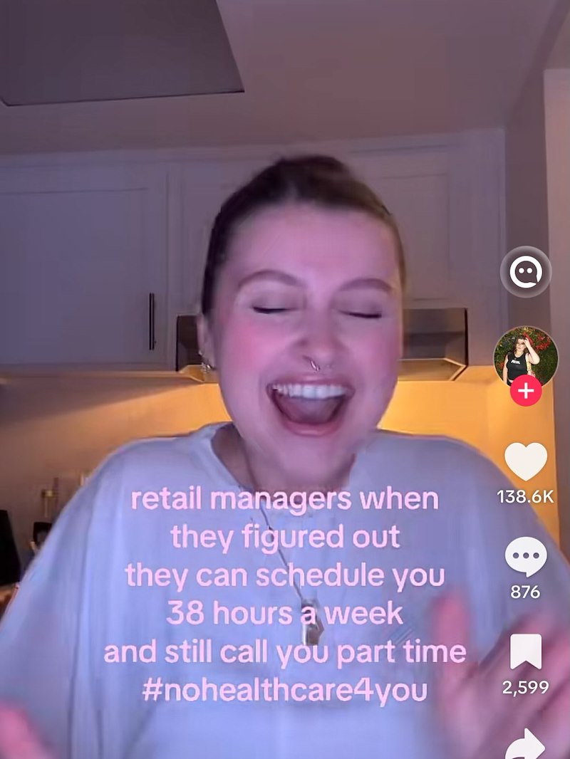 retail managers when they figured out they can schedule you 38 hours a week and still call you part time #nohealthcare4you + 138.6K 876 2,599