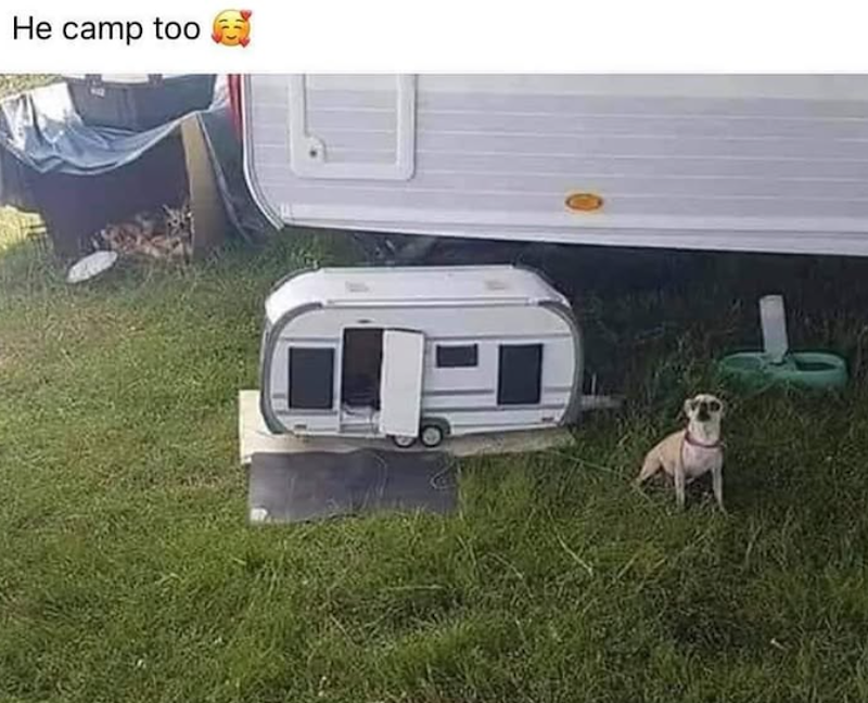 He camp too
