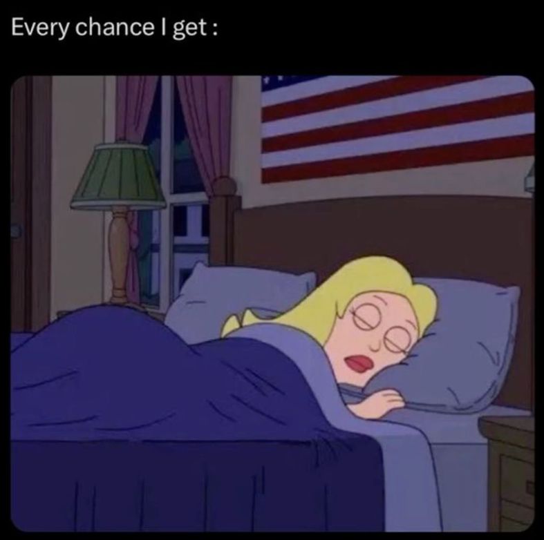Every chance I get: