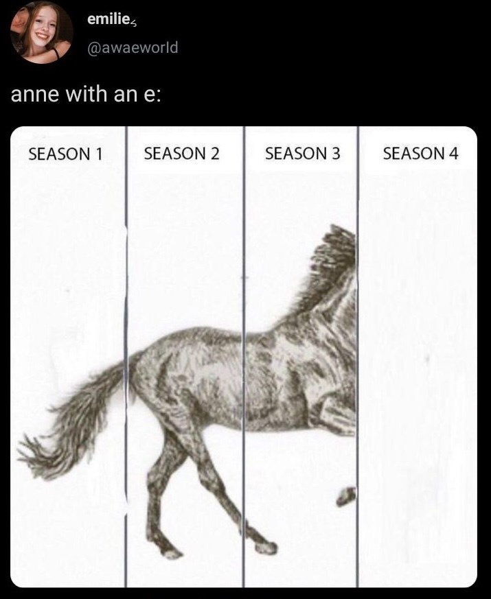 emilie @awaeworld anne with an e: SEASON 1 SEASON 2 SEASON 3 SEASON 4
