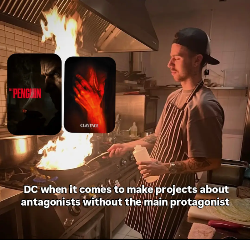THE PENGIN CLAYFACE DC when it comes to make projects about antagonists without the main protagonist