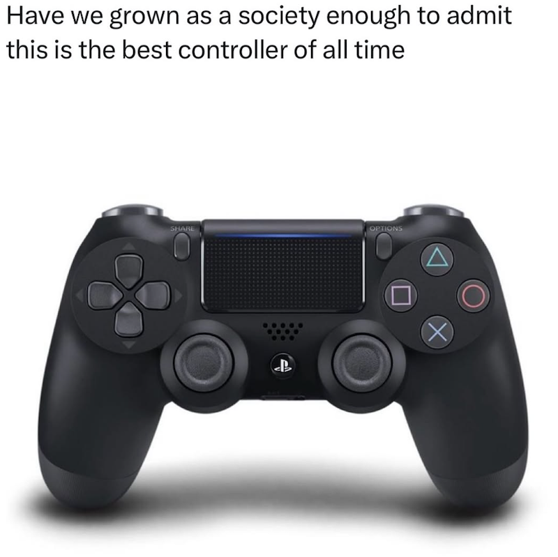 Have we grown as a society enough to admit this is the best controller of all time SHARE OPTIONS B