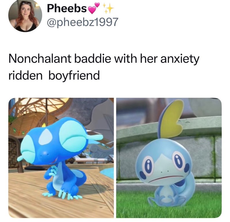 Pheebs @pheebz1997 Nonchalant baddie with her anxiety ridden boyfriend