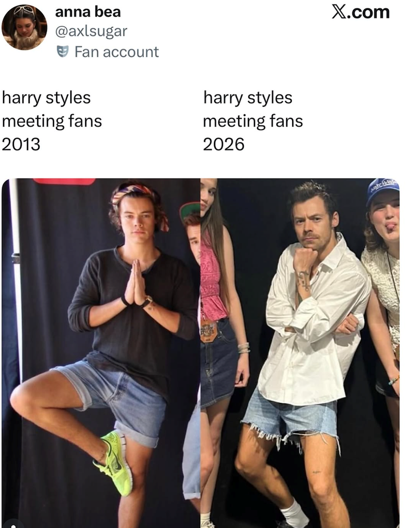 anna bea @axlsugar Fan account harry styles meeting fans 2013 harry styles meeting fans 2026 X.com